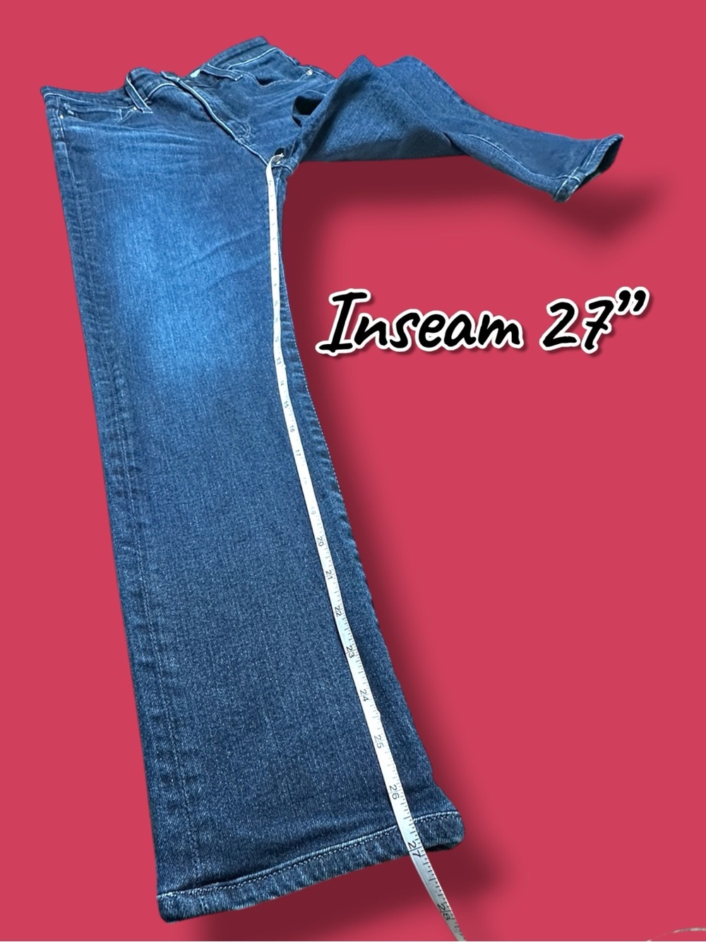 AG The Stevie High-Rise Skinny Ankle Jeans.👖 Size 26R (Run Large) - Picture 5 of 16